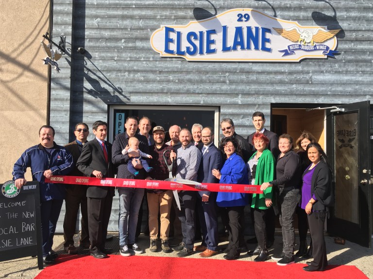 NHP chamber cuts ribbon on Elsie Lane NHP chamber cuts ribbon on Elsie Lane