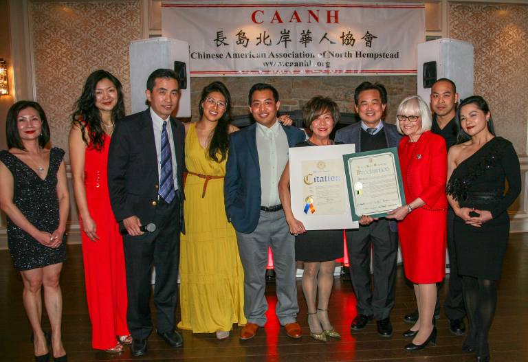 Town officials attend Chinese Association gala