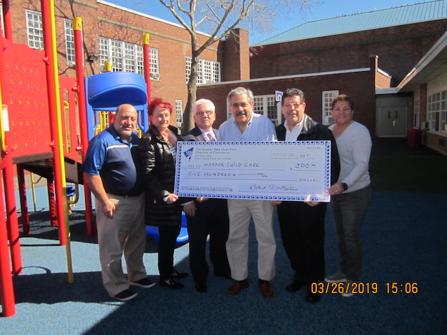 NHP Chamber donates to Harbor Child Care NHP Chamber donates to Harbor Child Care
