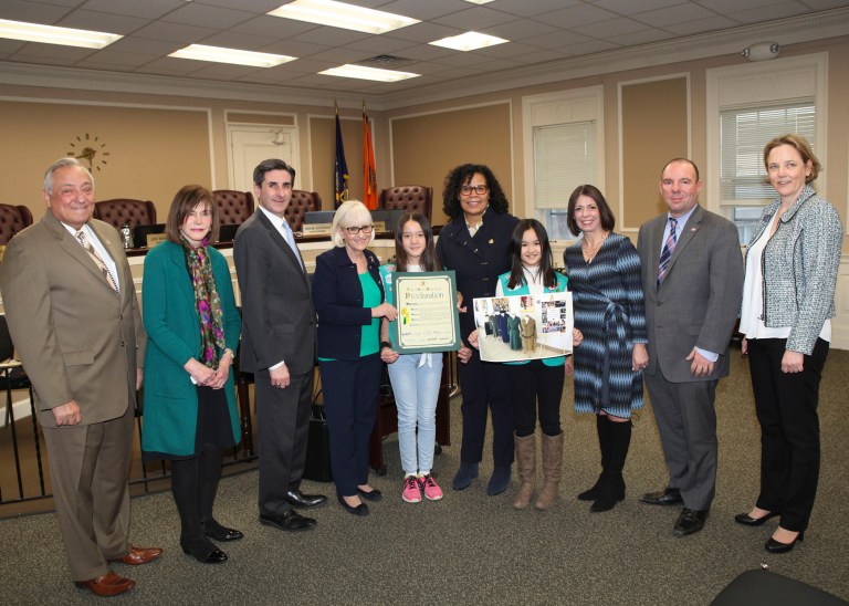 Town officials honor Girl Scouts of Nassau County