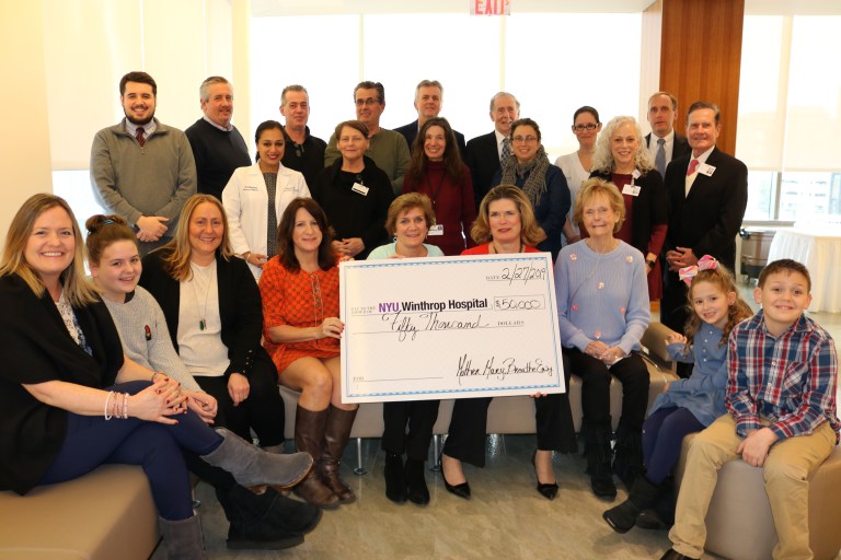 NYU Winthrop receives donation to fight IPF, a progressive lung disease