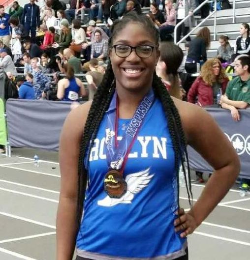 Glasco places fourth in state in shot put