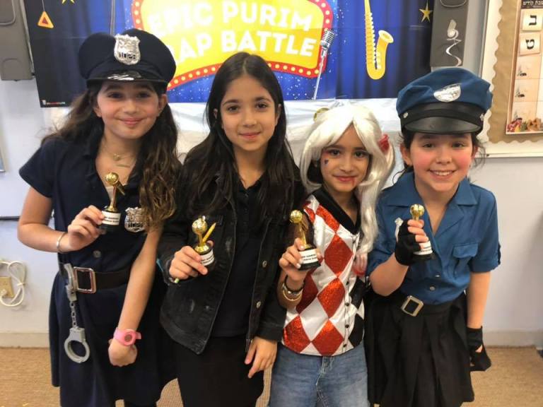Silverstein Academy celebrates Purim