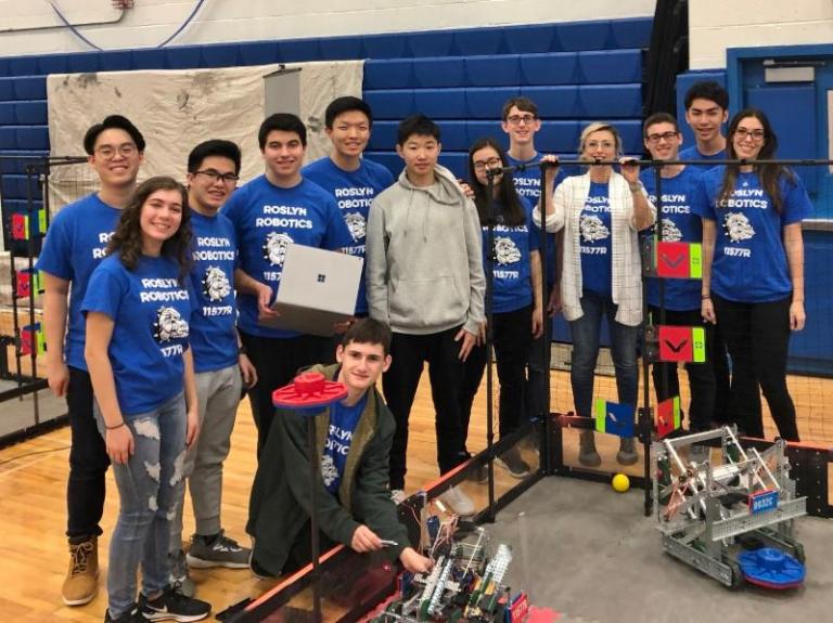 Roslyn robotics team attends Southern New York State Championship