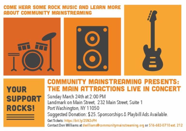 Rock music for a good cause at Landmark Rock music for a good cause at Landmark
