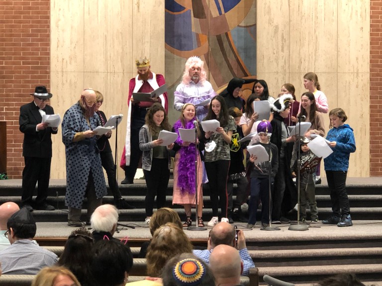 Temple Judea celebrates Purim