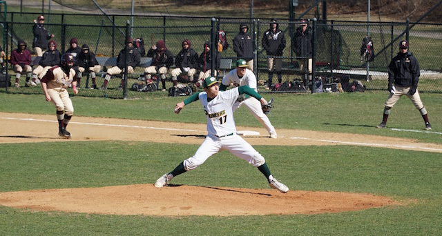 Pioneers sweep series against Aquinas Spartans Pioneers sweep series against Aquinas Spartans