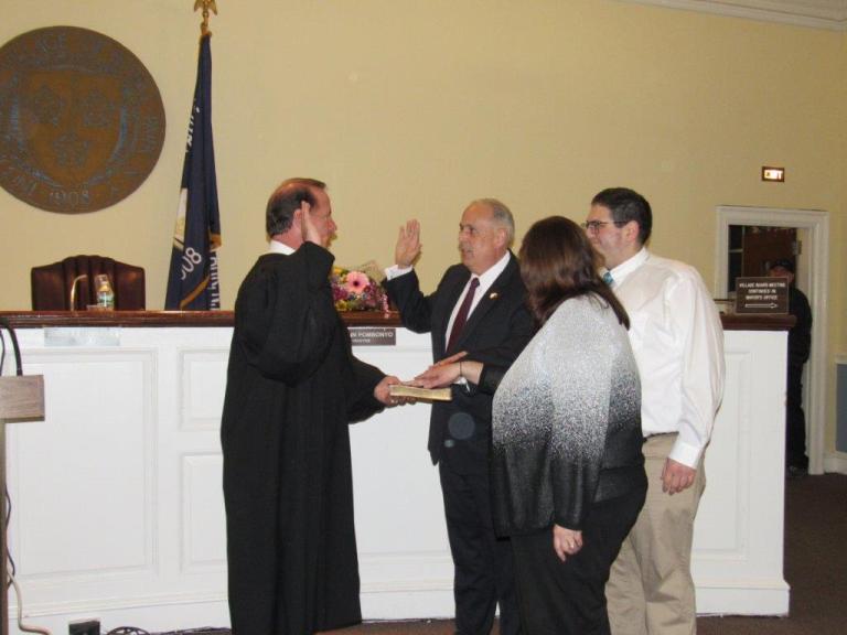 Floral Park officials sworn in