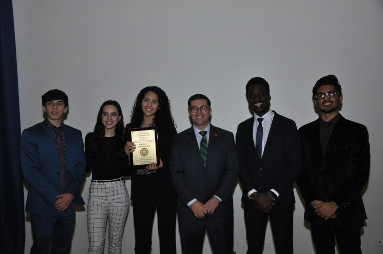Floral Park Memorial High School’s Team Beta Wins Third Place at the Comptroller’s Entrepreneurial Challenge Floral Park Memorial High School’s Team Beta Wins Third Place at the Comptroller’s Entrepreneurial Challenge