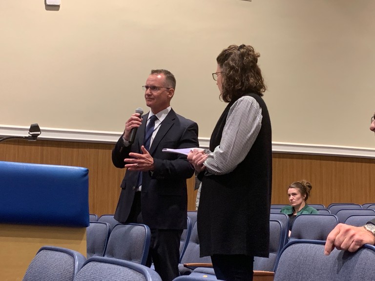 Asbestos management discussed at school board meeting, trustees adopt proposed budget Asbestos management discussed at school board meeting, trustees adopt proposed budget