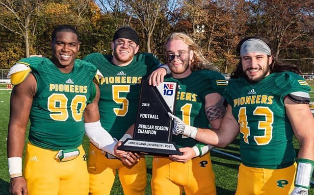LIU Post football players invited to train with NY Giants LIU Post football players invited to train with NY Giants