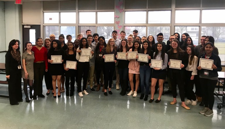 Floral Park hosts Business Honor Society induction