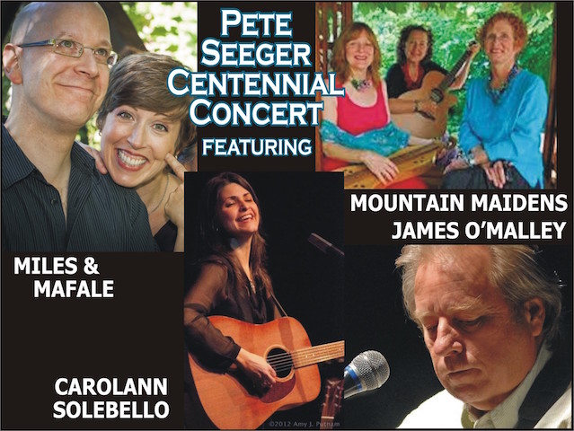 A concert celebrating Pete Seeger centennial