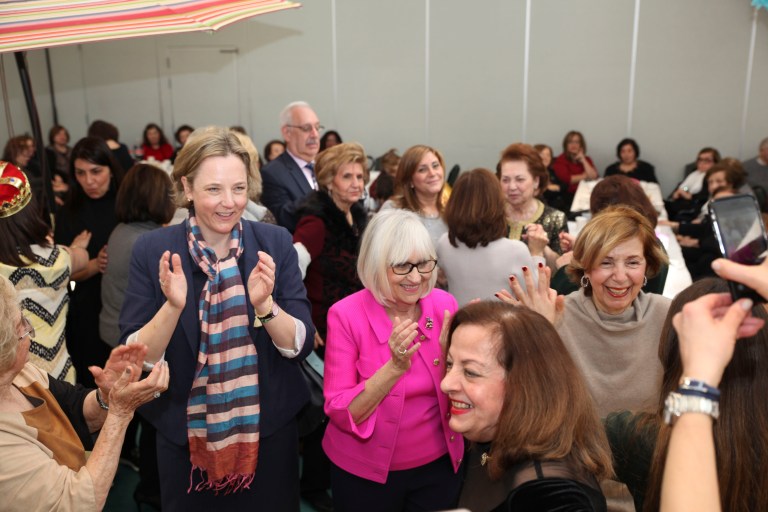 Supervisor Bosworth & Council Member Lurvey Attend Purim Celebration