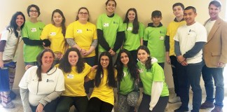 Students from the Great Neck high schools attended Nassau County's wellness summit. (Photo courtesy of the Great Neck Public Schools)