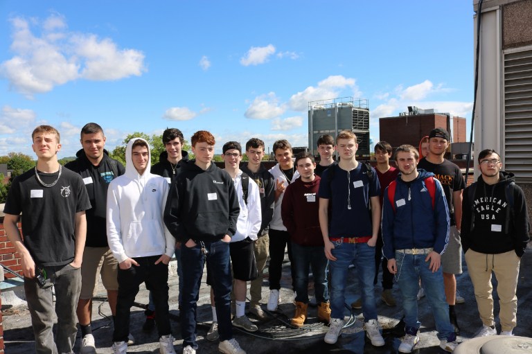 NYU Winthrop Engineers host Suffolk BOCES students NYU Winthrop Engineers host Suffolk BOCES students