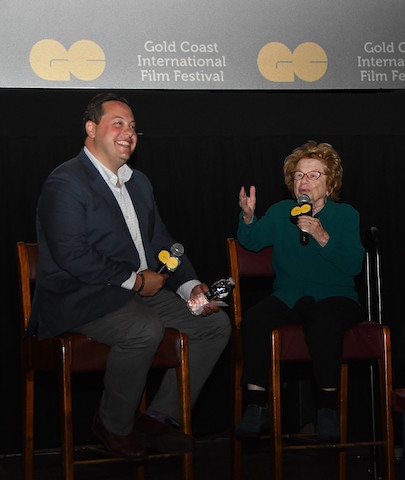 Dr. Ruth at the Gold Coast Arts Center
