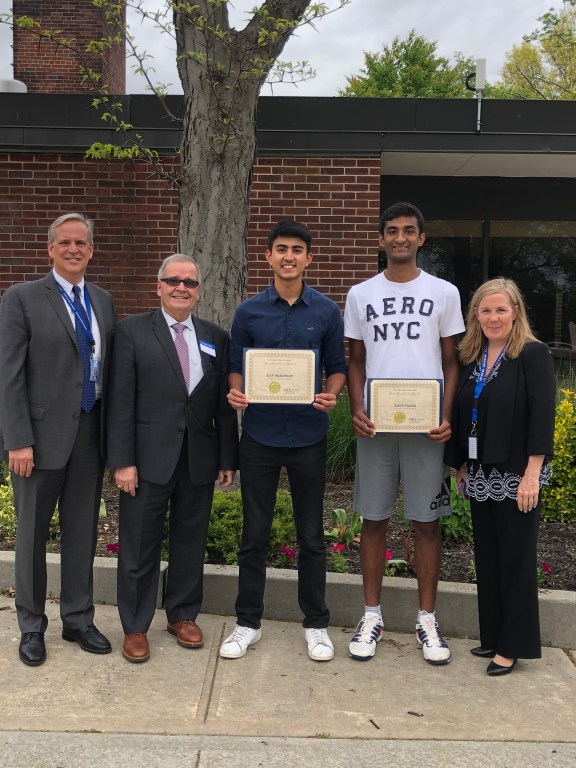 D’Urso honors Herricks HS Merit scholarship winners