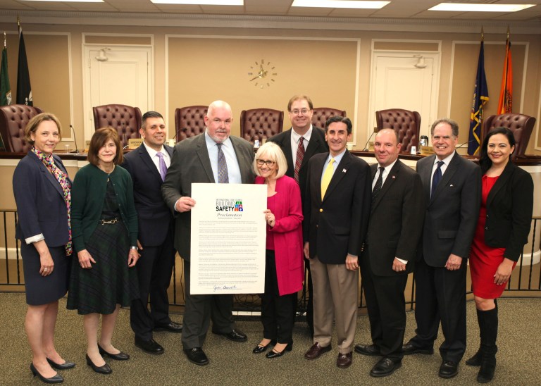 Town proclaims May as Building Safety Month