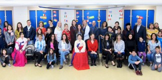 The John F. Kennedy School hosted its annual Multicultural Teach-In on April 16. (Photo courtesy of Great Neck Public Schools)