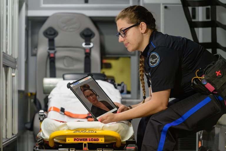 Northwell equips ambulances with video remote interpreting access Northwell equips ambulances with video remote interpreting access