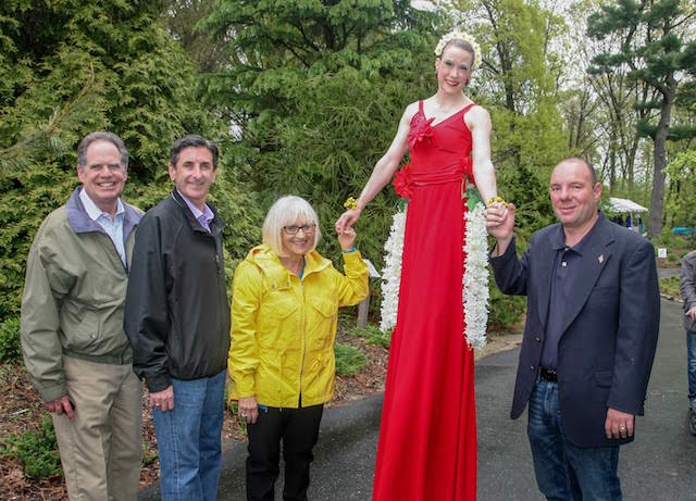 Clark Garden festival welcomed the start of spring
