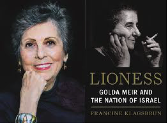 Temple Beth Israel’s Library Committee presents award winning author Francine Klagsbrun Temple Beth Israel’s Library Committee presents award winning author Francine Klagsbrun