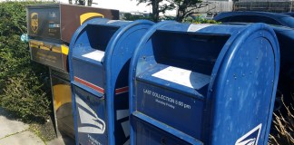 Town officials and police are urging residents to be careful when mailing checks. (Photo by Janelle Clausen)