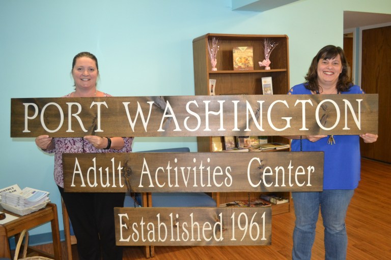 Ribbon cutting at Port Adult Activities Center