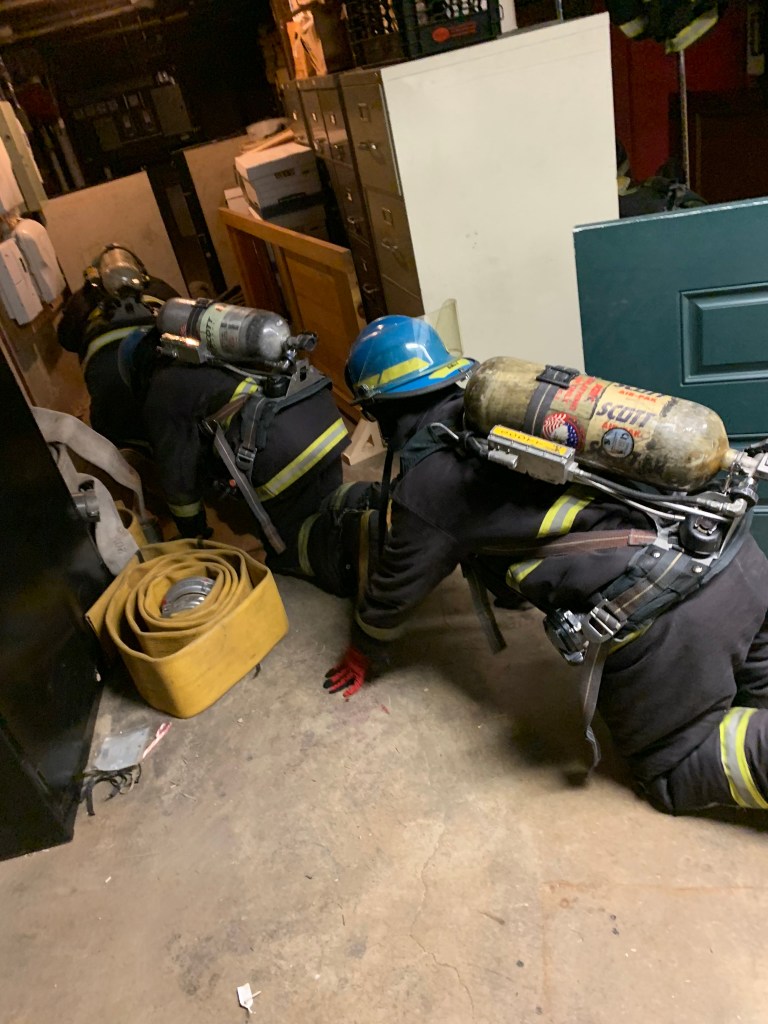 Mineola Junior Fire Department Training