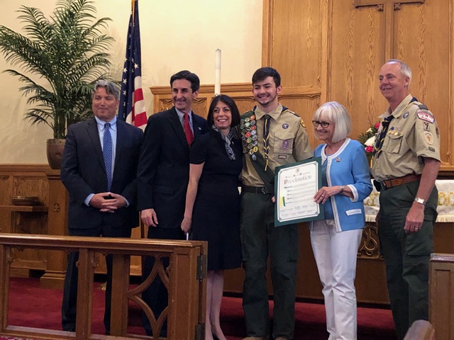 Port Washington honors Eagle Scout Alex Maus