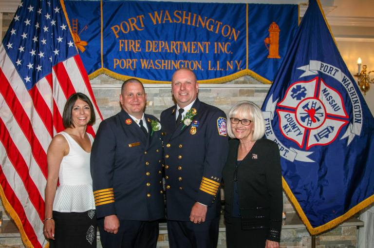 Supervisor Bosworth attends Port Washington Fire Department’s Annual Installation and Inspection Dinner