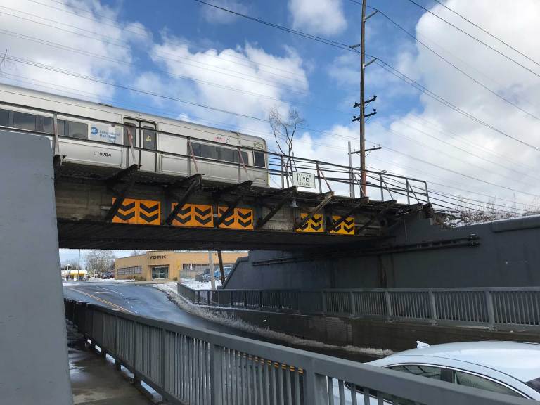 Nassau Blvd. Bridge work starts as part of third rail project