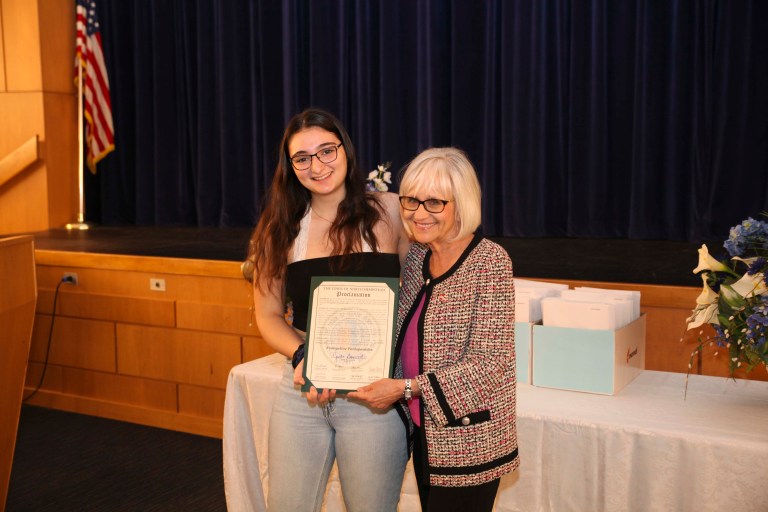Bosworth honors NHP Memorial High senior