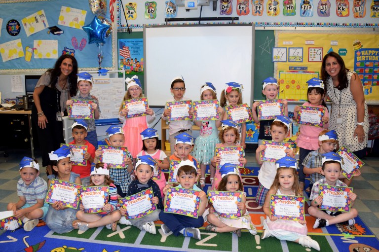 Pre-K students graduate at Floral Park-Bellerose