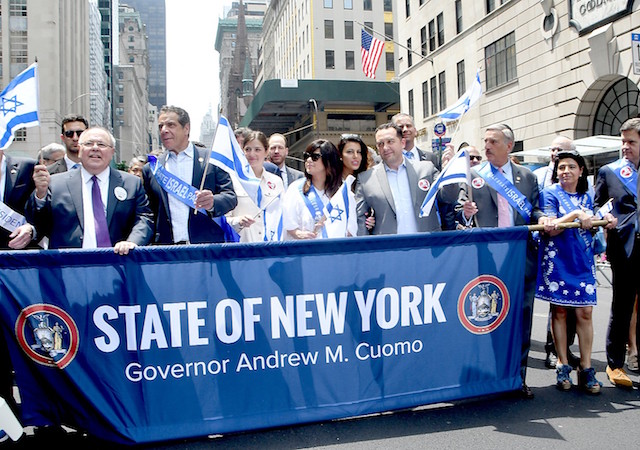 Cuomo, Kaplan at NYC’s Israel parade