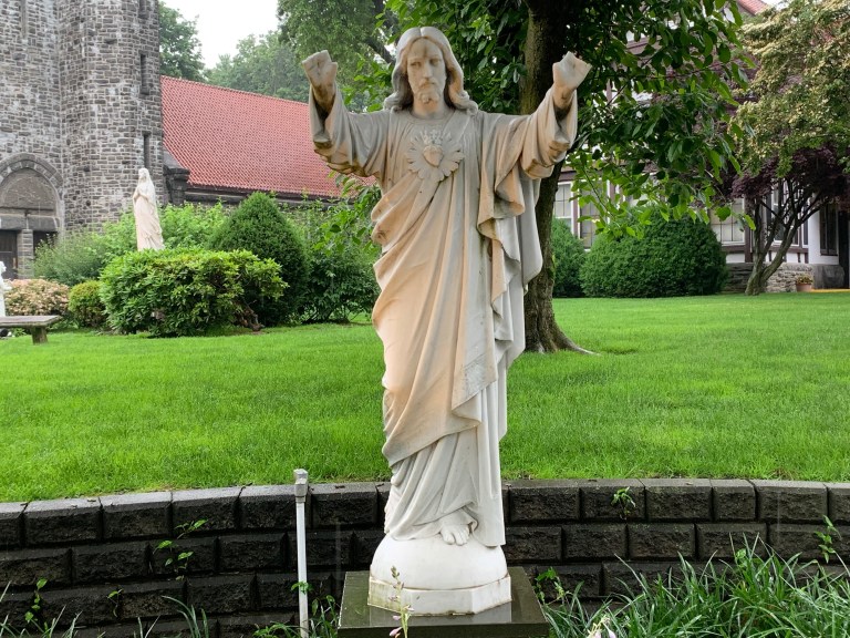 Statue at St. Peter of Alcantara Church vandalized