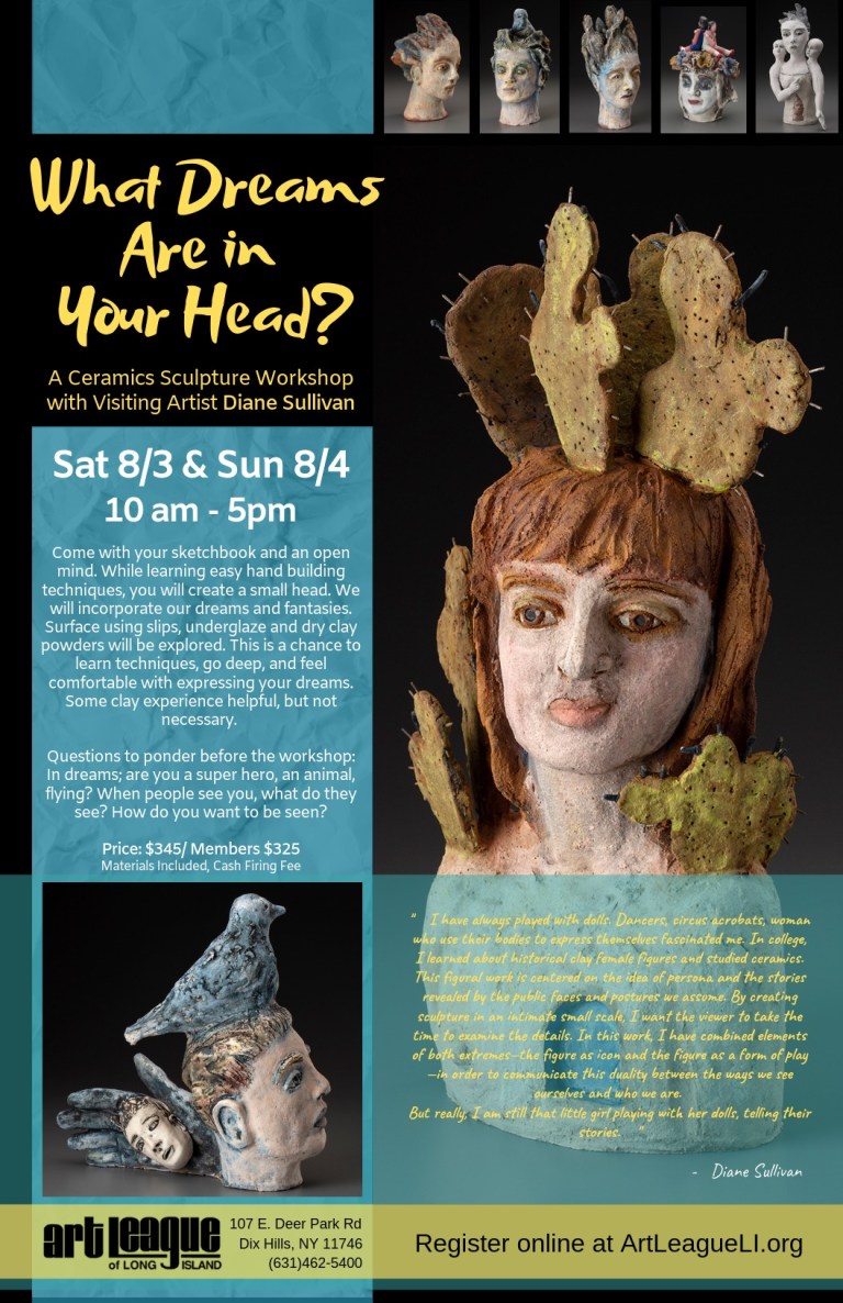 Art League of Long Island to host ceramics workshop