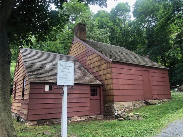 Historic Van Nostrand Starkins House under restoration in Roslyn