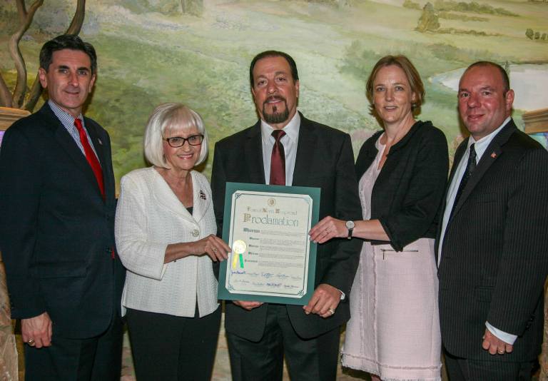 Supervisor Bosworth celebrates honorees at Manhasset Great Neck EOC Gala Supervisor Bosworth celebrates honorees at Manhasset Great Neck EOC Gala