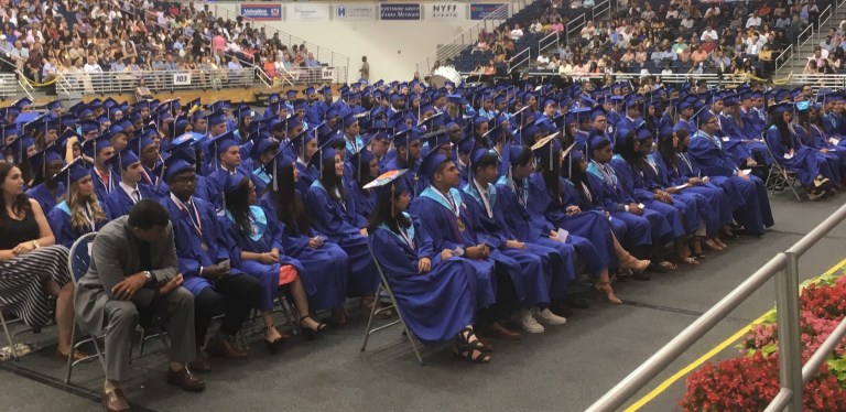 New Hyde Park Memorial sends off 269 graduates