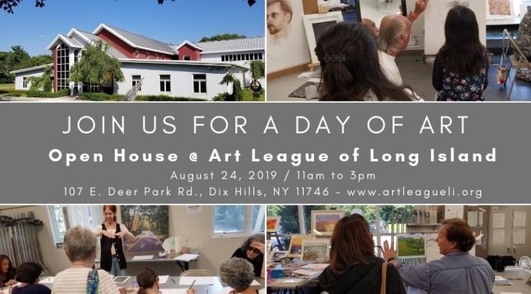 Open House at the Art League of Long Island Open House at the Art League of Long Island