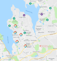 Great Neck is still dealing with power outages following Wednesday night's storm. (Photo from PSEG Long Island)