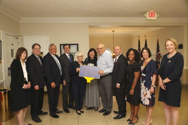 North Hempstead town officials celebrate career of town historian Howard Kroplick North Hempstead town officials celebrate career of town historian Howard Kroplick