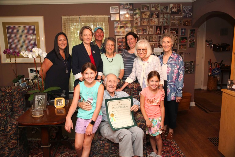 Kings Point resident Jerome Geller turns 100