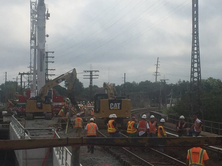 New South Tyson Ave. bridge rolls into town