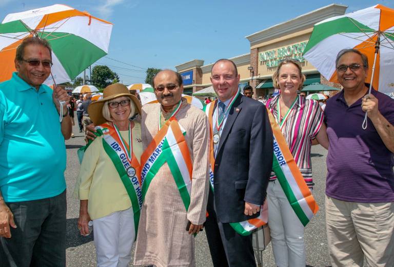 Town of North Hempstead officials attend India Day parade