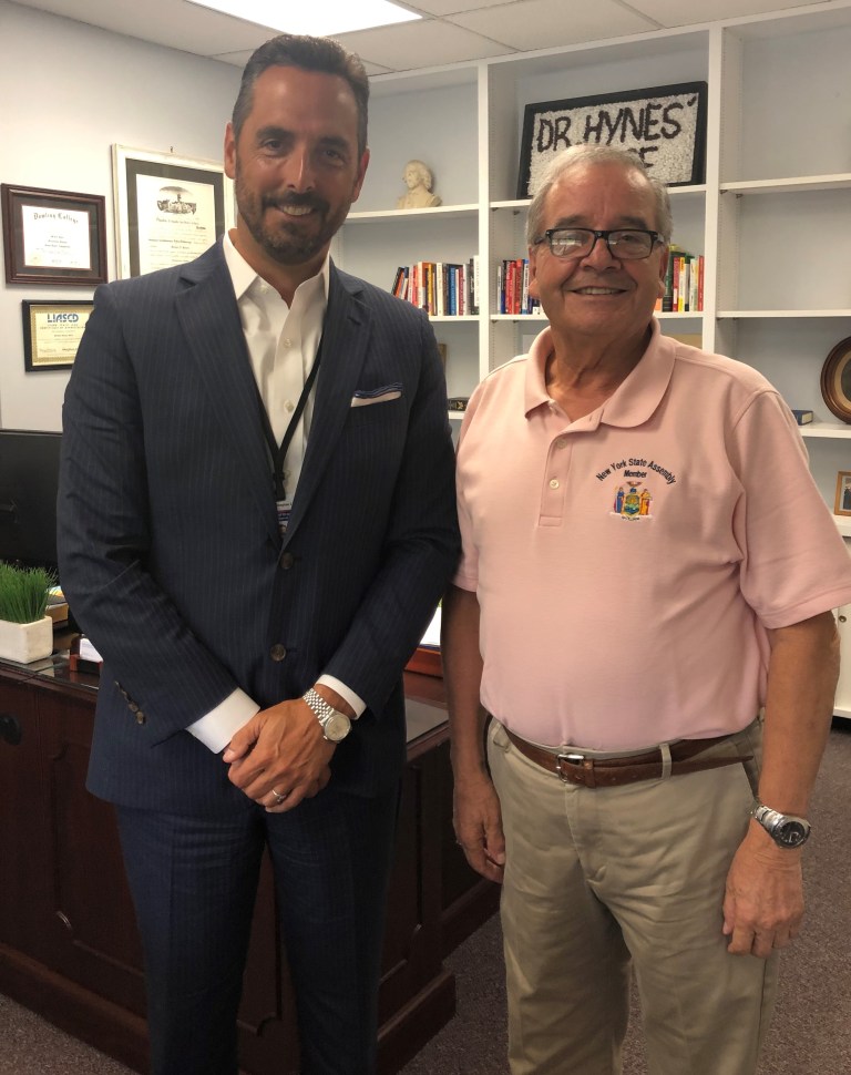 Assemblyman D’Urso welcomes Port Washington schools superintendent Assemblyman D’Urso welcomes Port Washington schools superintendent