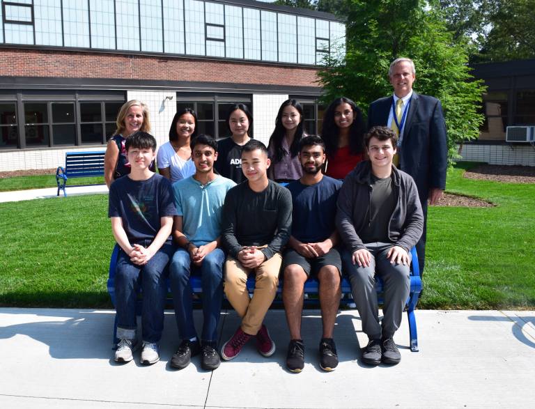 Herricks High School celebrates nine National Merit Semifinalists Herricks High School celebrates nine National Merit Semifinalists