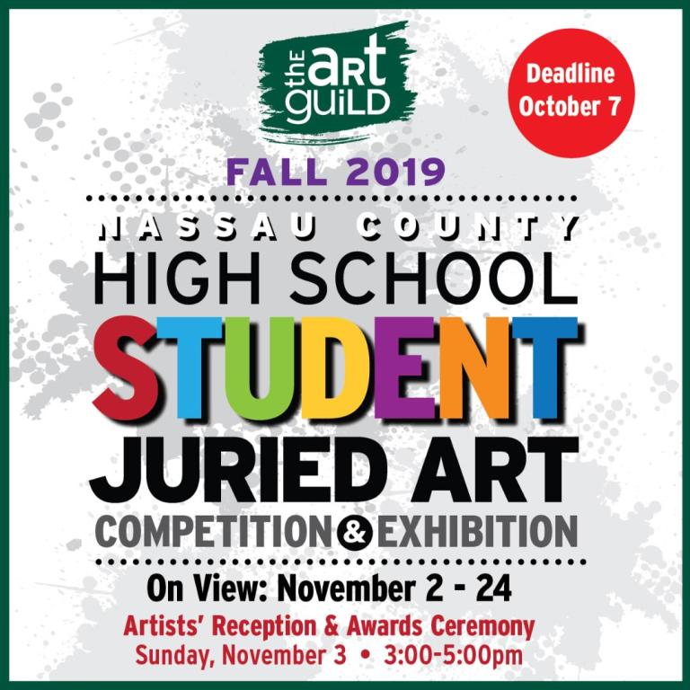 Art Guild calls for Nassau County High school artists deadline Oct. 7 Art Guild calls for Nassau County High school artists deadline Oct. 7